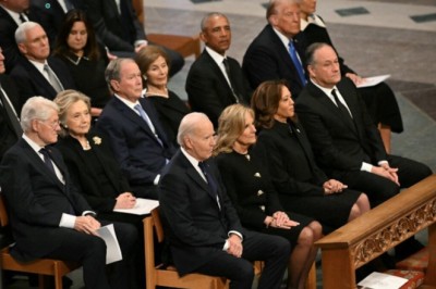 Jimmy Carter Funeral Brings Biden, 4 Ex Presidents To Honour One Of Their Own