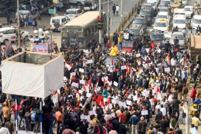 Pappu Yadav's Supporters Block Roads, Burn Tyres In Bihar Amid BPSC Row