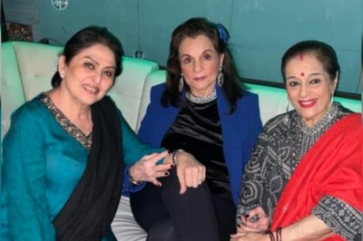 Why Mumtaz Didn't Wear <i>Saree</i> For Dear Friend Anju Mahendru's Birthday Party