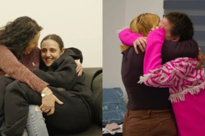 Watch: Moment When 3 Israeli Hostages Reunited With Families After 15 Months