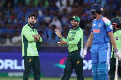 Abrar Ahmed gives fiery send-off to Shubman Gill, signals towards dressing room; India opener looks back in anger